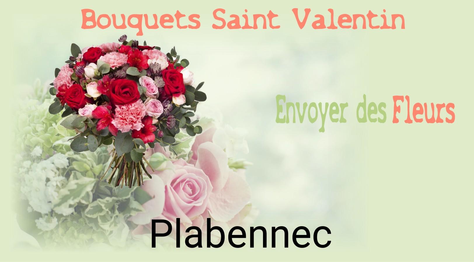 Roses de Saint-Valentin livrées à Plabennec